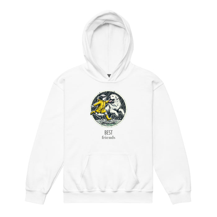 Playing in Puddles Youth Hoodie